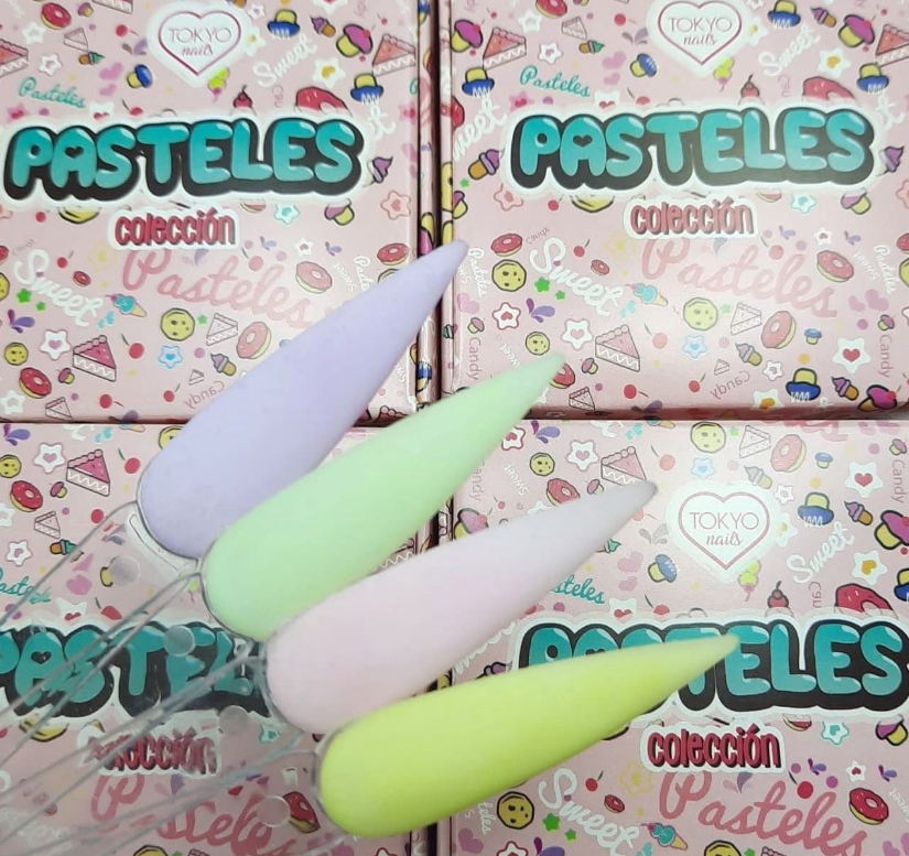 COLECCION ACRILICOS PASTELES TOKYO